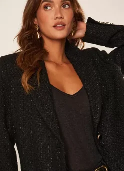 Sud Express Jackets & Coats|Veste De Tailleur Noir Vidory