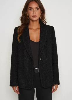 Sud Express Jackets & Coats|Veste De Tailleur Noir Vidory