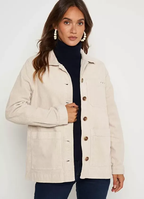 Sud Express Jackets & Coats|Veste En Velours Cotele En Coton Pierre Vastina