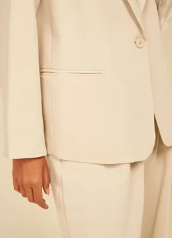 Sud Express Jackets & Coats|Veste Tailleur Creme Vedena