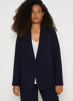 Sud Express Jackets & Coats|Veste Tailleur Marine Vedena