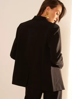 Sud Express Jackets & Coats|Veste Tailleur Noir Vedena