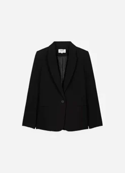 Sud Express Jackets & Coats|Veste Tailleur Noir Vedena